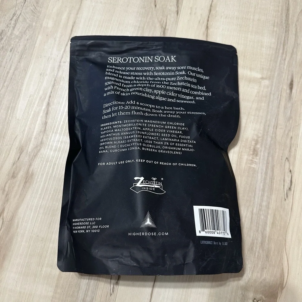 HIGHERDOSE SEROTONIN SOAK 32 oz Recover. Replenish. Relax. Fast Shipping